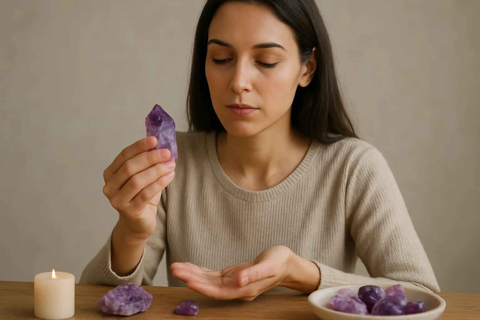 Amatista: significado espiritual, propiedades y formas prácticas de uso