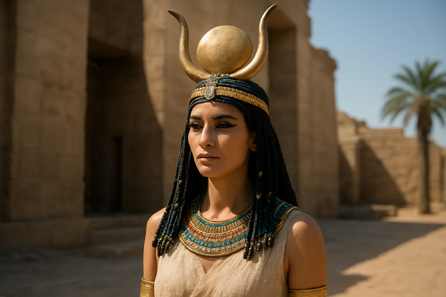 Hathor: origen, simbolismo y relatos principales en la mitología egipcia