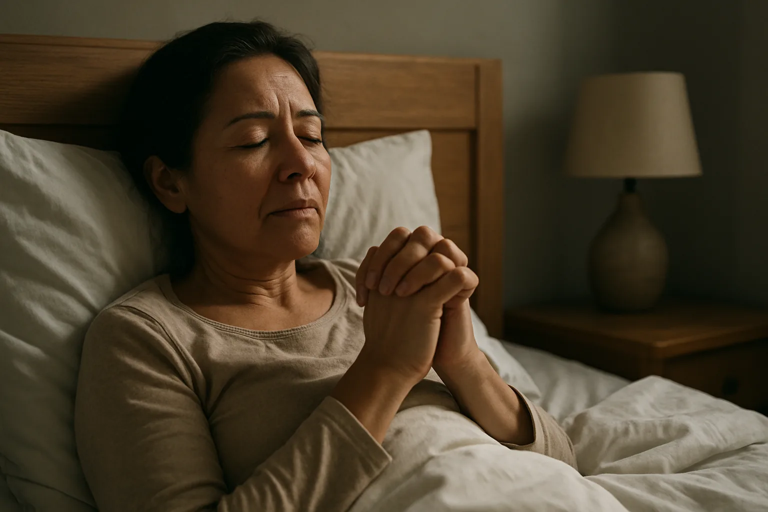 Qué es la oración para dormir tranquilo y protegido y qué significado tiene