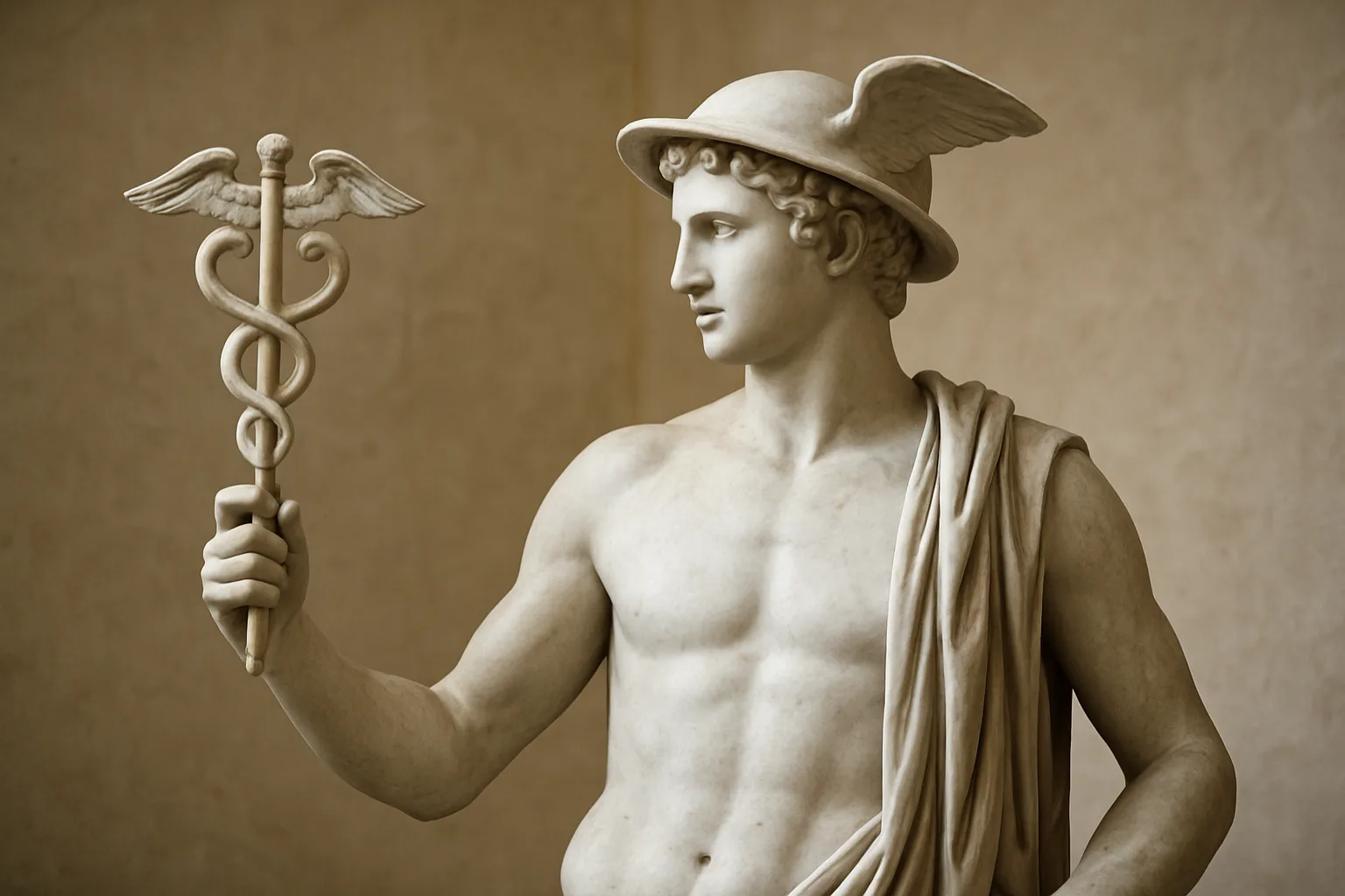 Hermes: mensajero divino y símbolo esencial de la comunicación y el tránsito