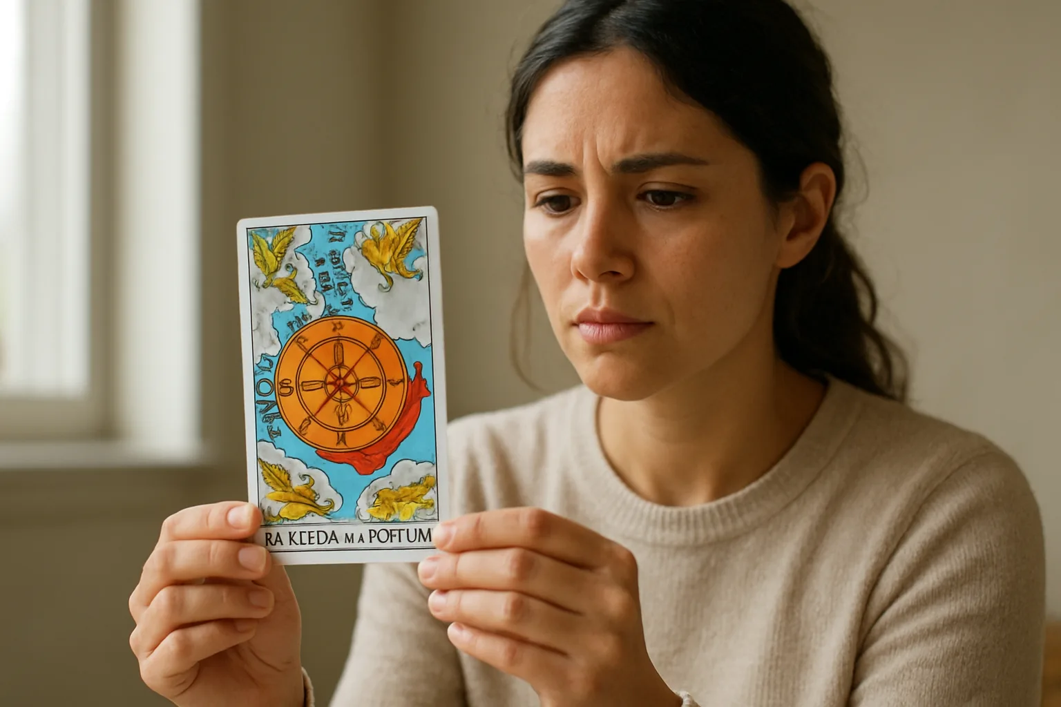 La Rueda de la Fortuna en el tarot: significado, ciclos y giros inesperados